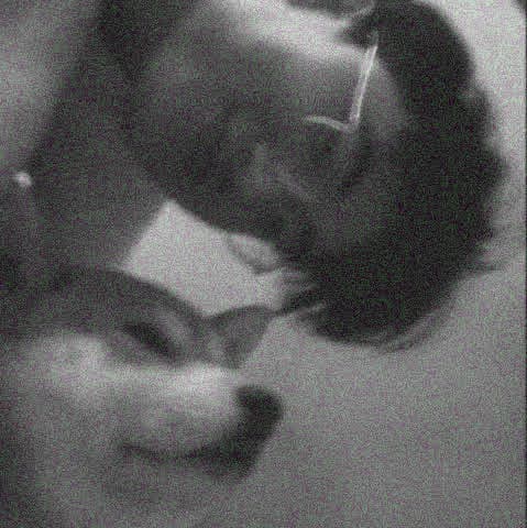 Yinghao Tang with a Shiba Inu